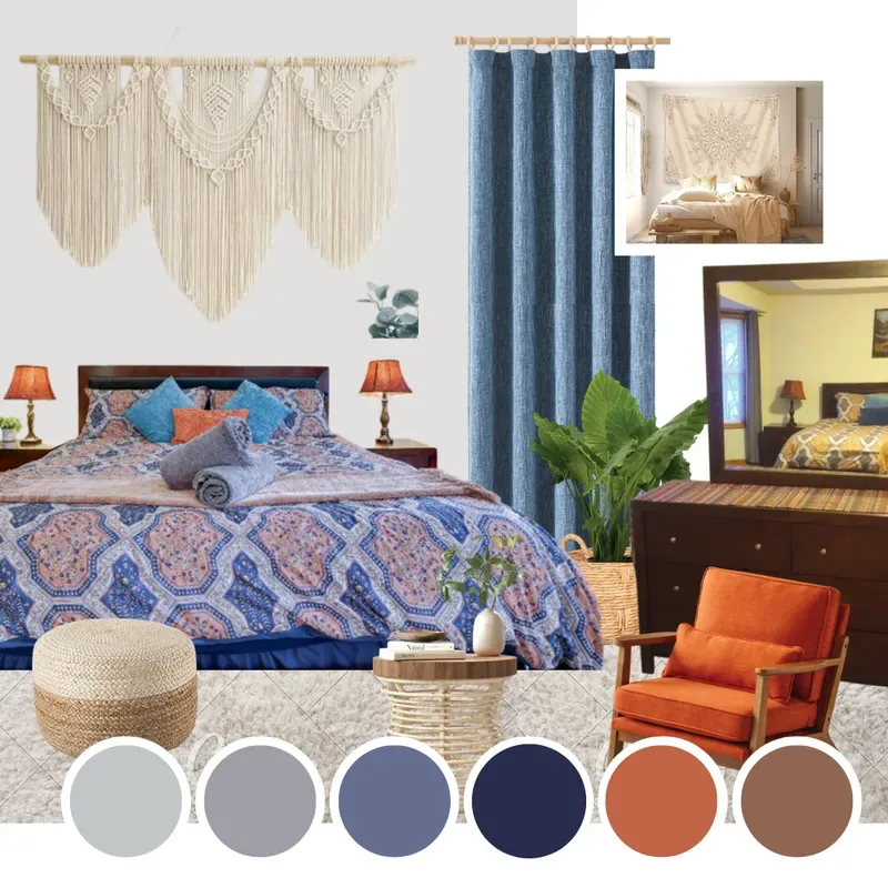 Airbnb interior refresh: design board 1