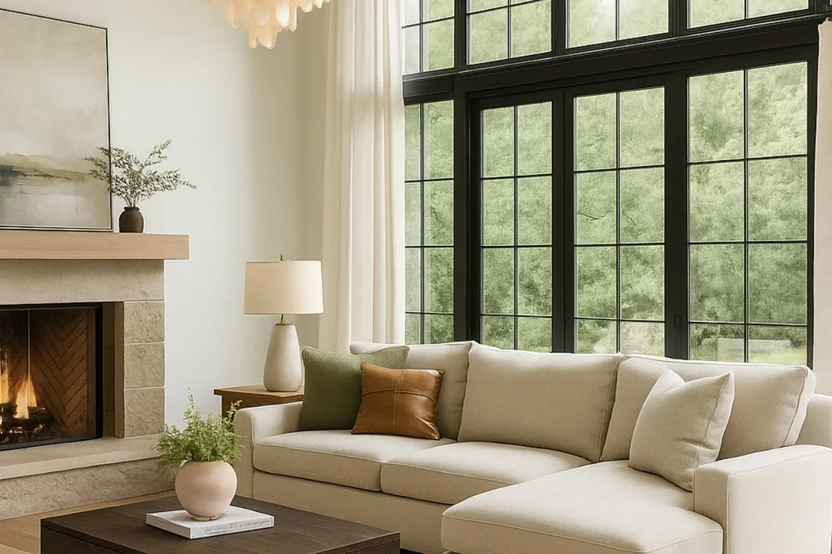 After: cosy living room design designed by MinLee Designs